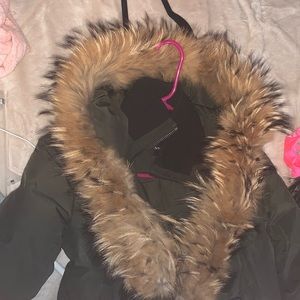 MACKAGE OLIVE GREEN COAT XL